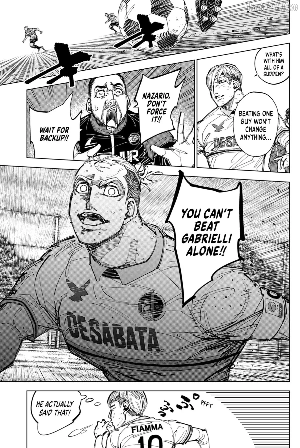 Catenaccio  Manga Chapter 80 page 3 - 