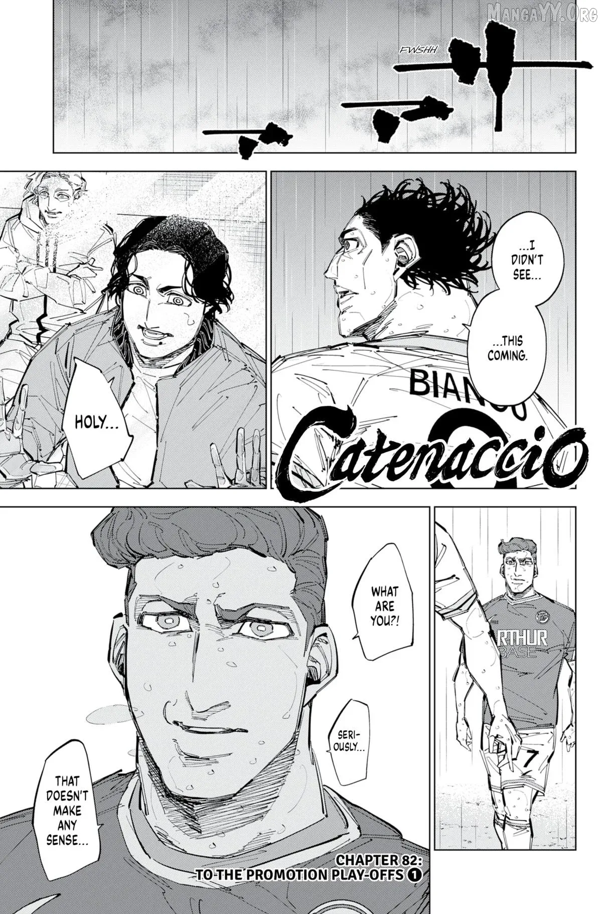 Catenaccio  Manga Chapter 82 page 1 - 