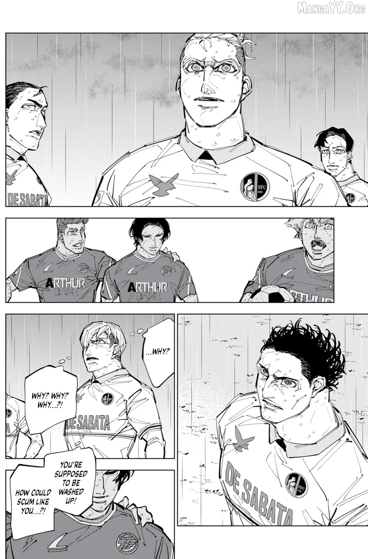 Catenaccio  Manga Chapter 82 page 5 - 