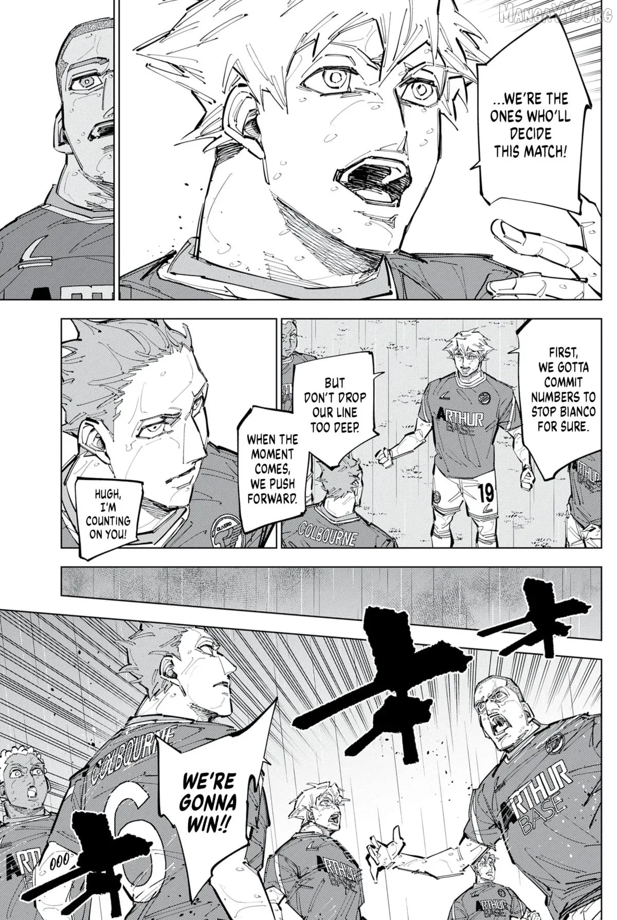 Catenaccio  Manga Chapter 83 page 3 - 