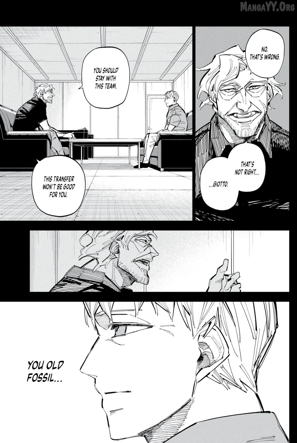 Catenaccio  Manga Chapter 83 page 5 - 
