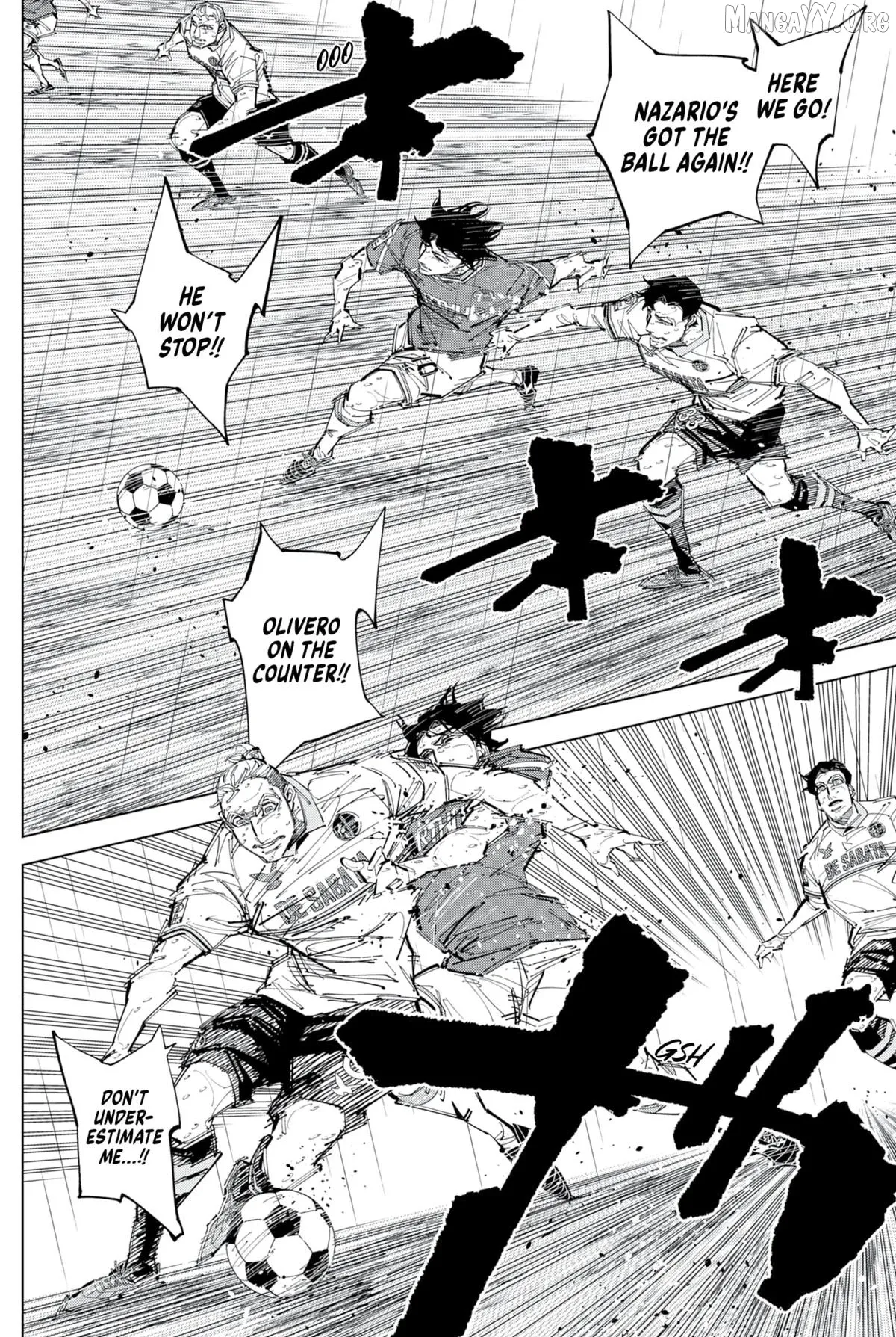 Catenaccio  Manga Chapter 83 page 6 - 