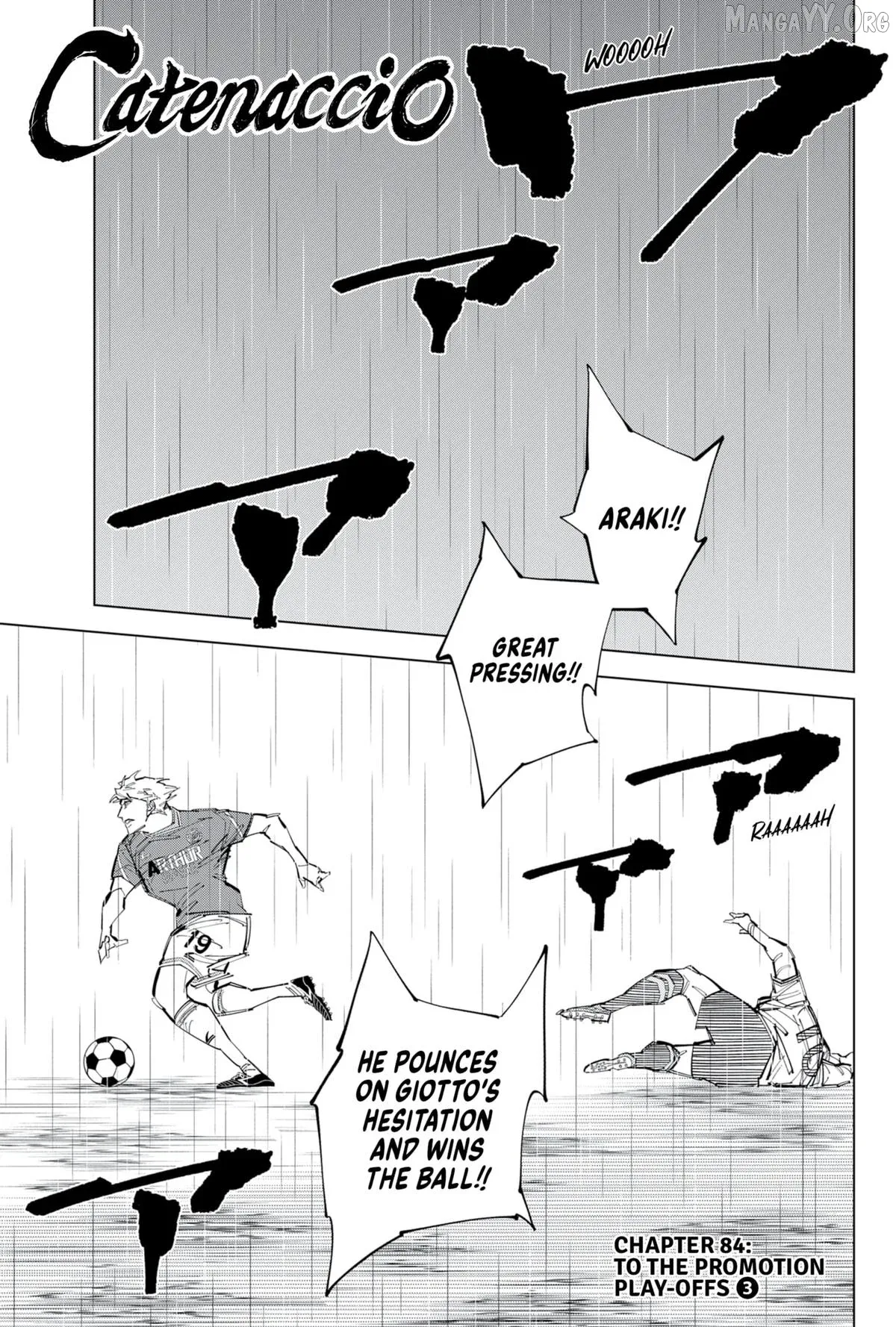 Catenaccio  Manga Chapter 84 page 1 - 