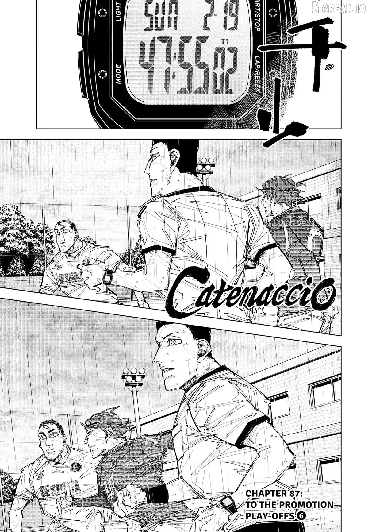Catenaccio  Manga Chapter 87 page 1 - 
