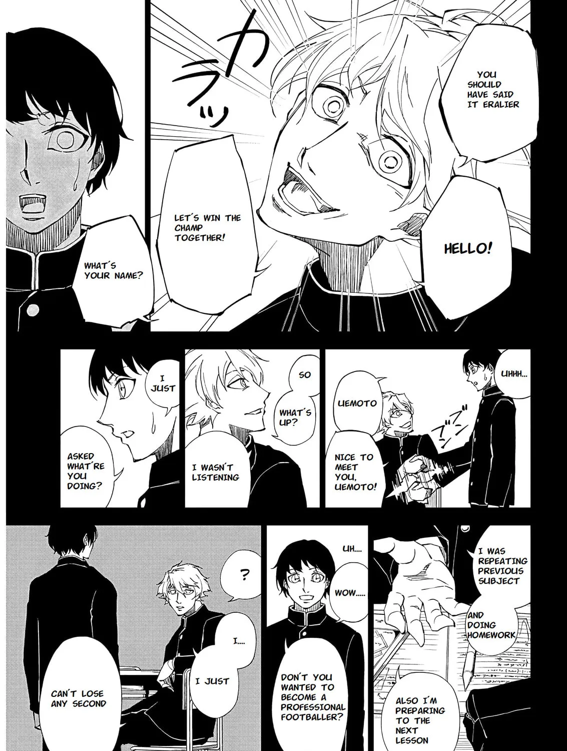 Catenaccio Chapter 1 page 13 - 