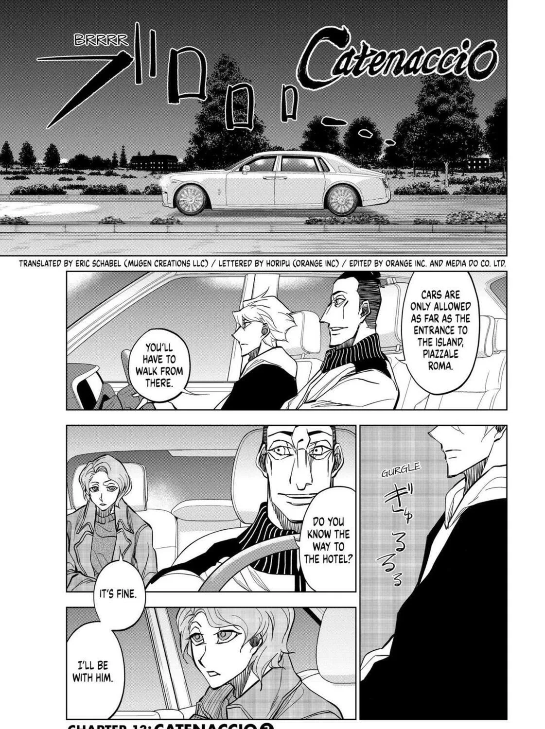 Catenaccio Chapter 13 page 1 - 