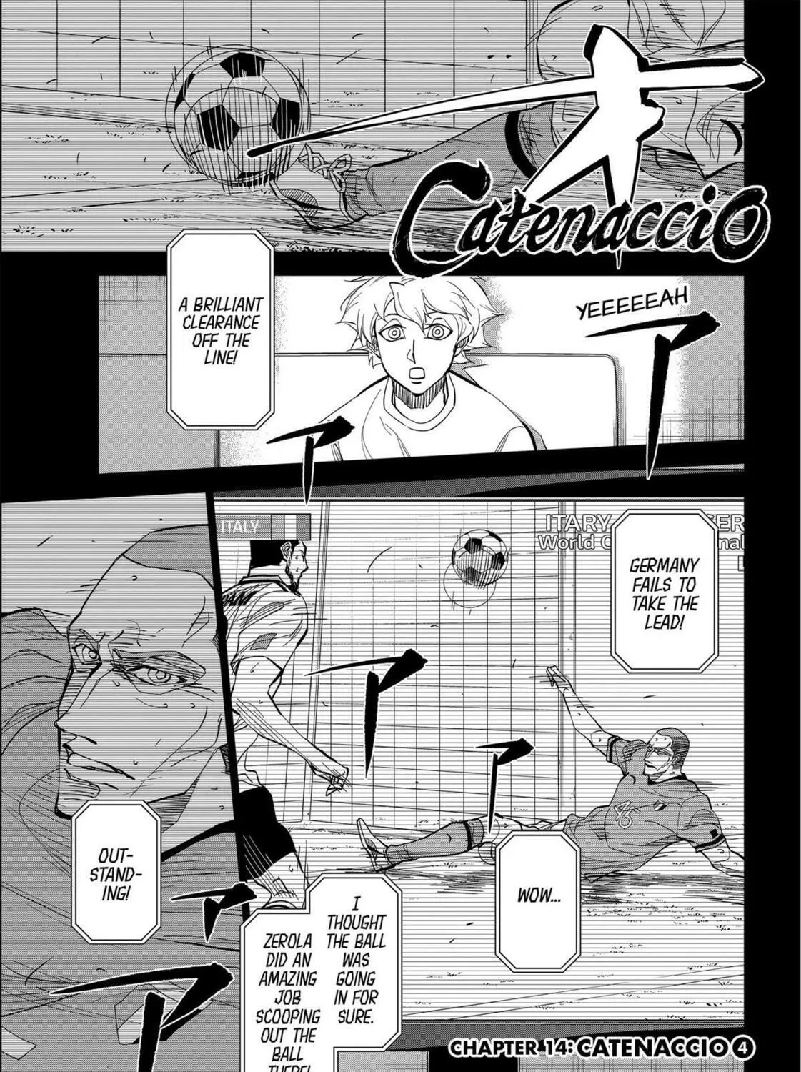 Catenaccio Chapter 14 page 1 - 