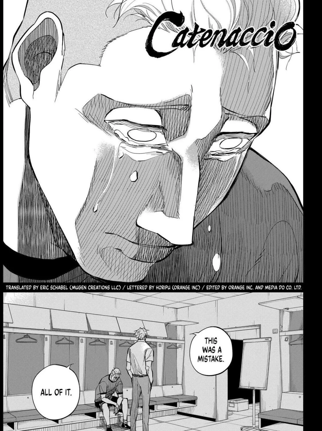 Catenaccio Chapter 16 page 1 - 