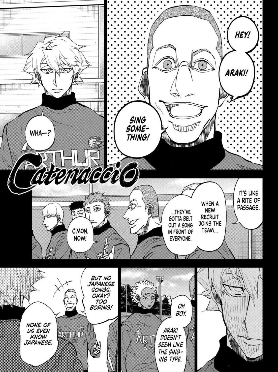 Catenaccio Chapter 19 page 1 - 