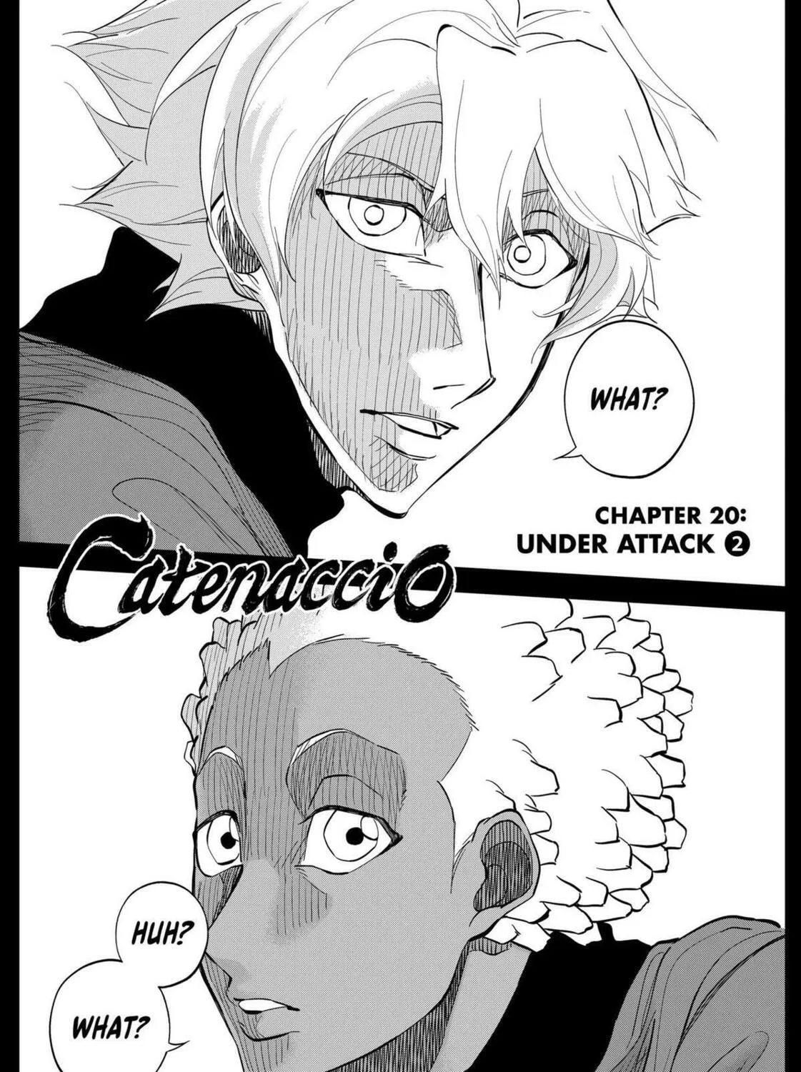 Catenaccio Chapter 20 page 1 - 