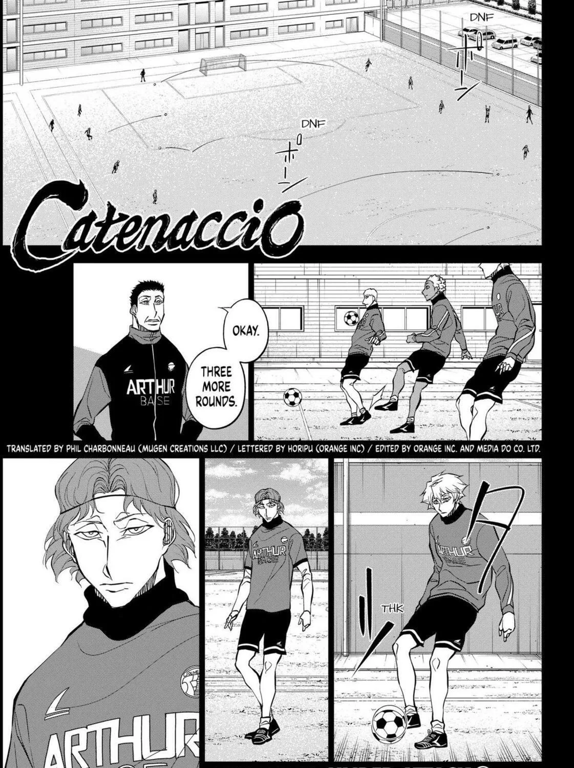 Catenaccio Chapter 22 page 1 - 