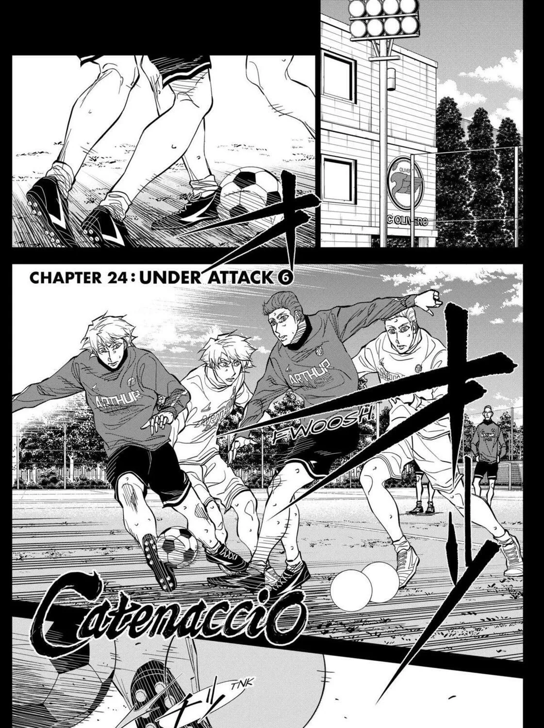 Catenaccio Chapter 24 page 1 - 