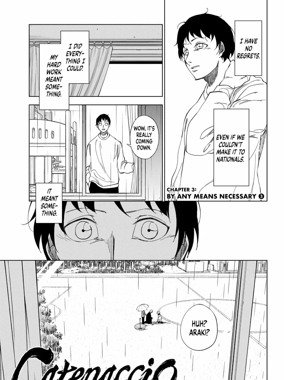 Catenaccio Chapter 3 page 1 - 