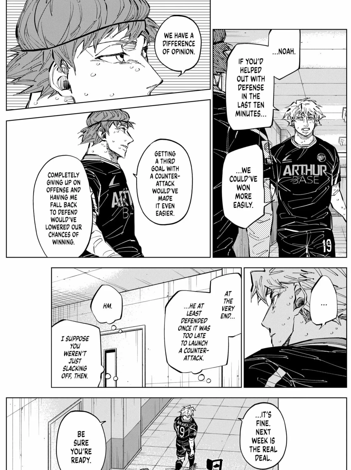 Catenaccio Chapter 55 page 21 - 