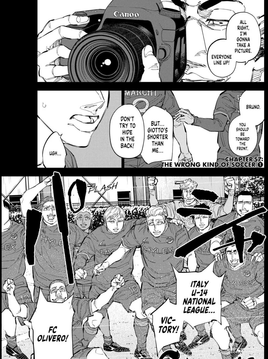Catenaccio Chapter 57 page 1 - 