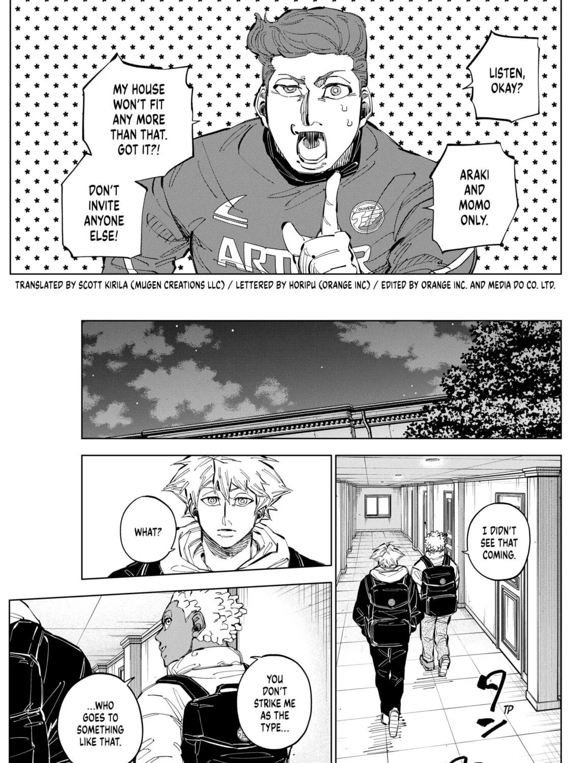 Catenaccio Chapter 58 page 3 - 