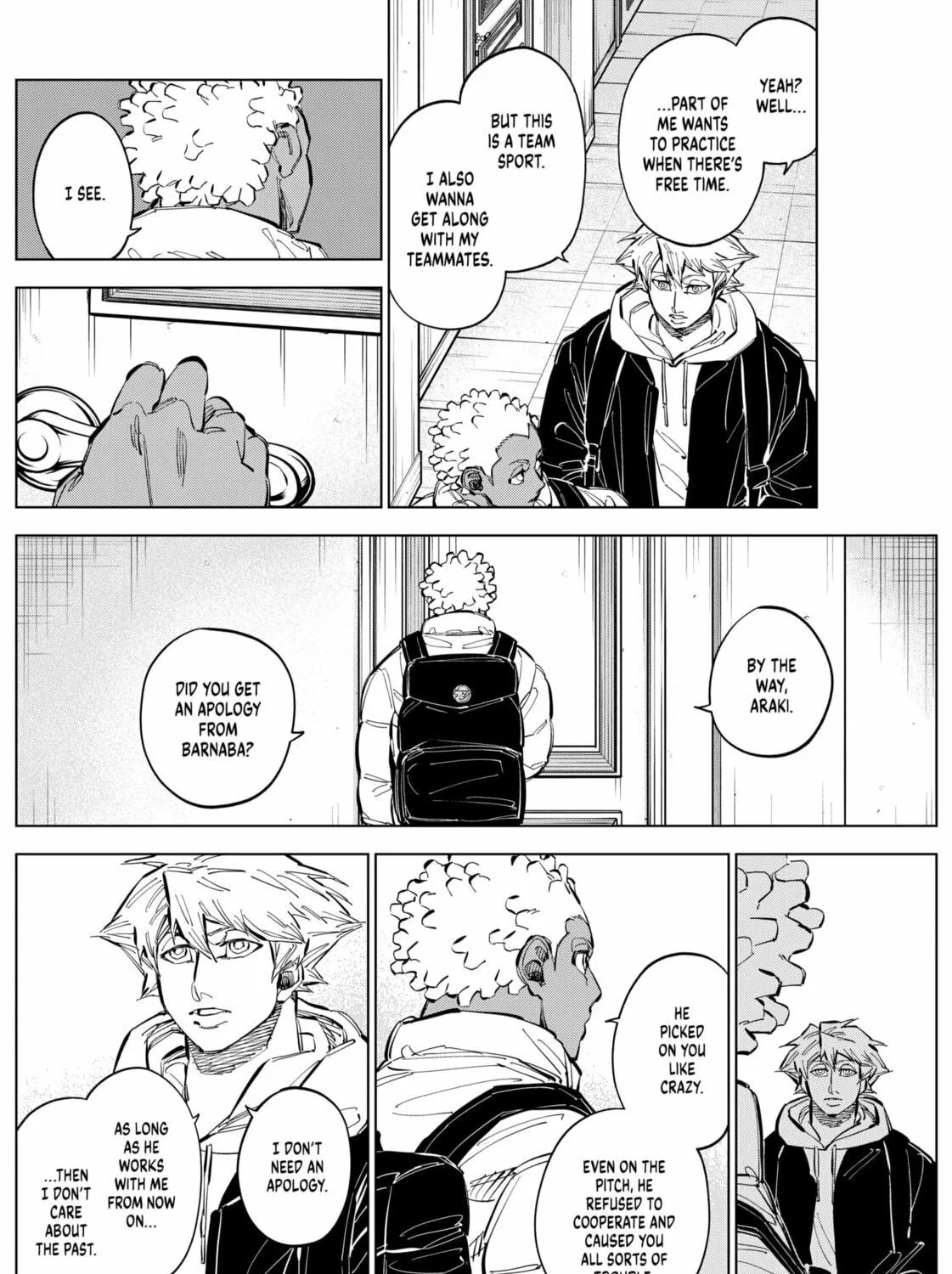 Catenaccio Chapter 58 page 5 - 