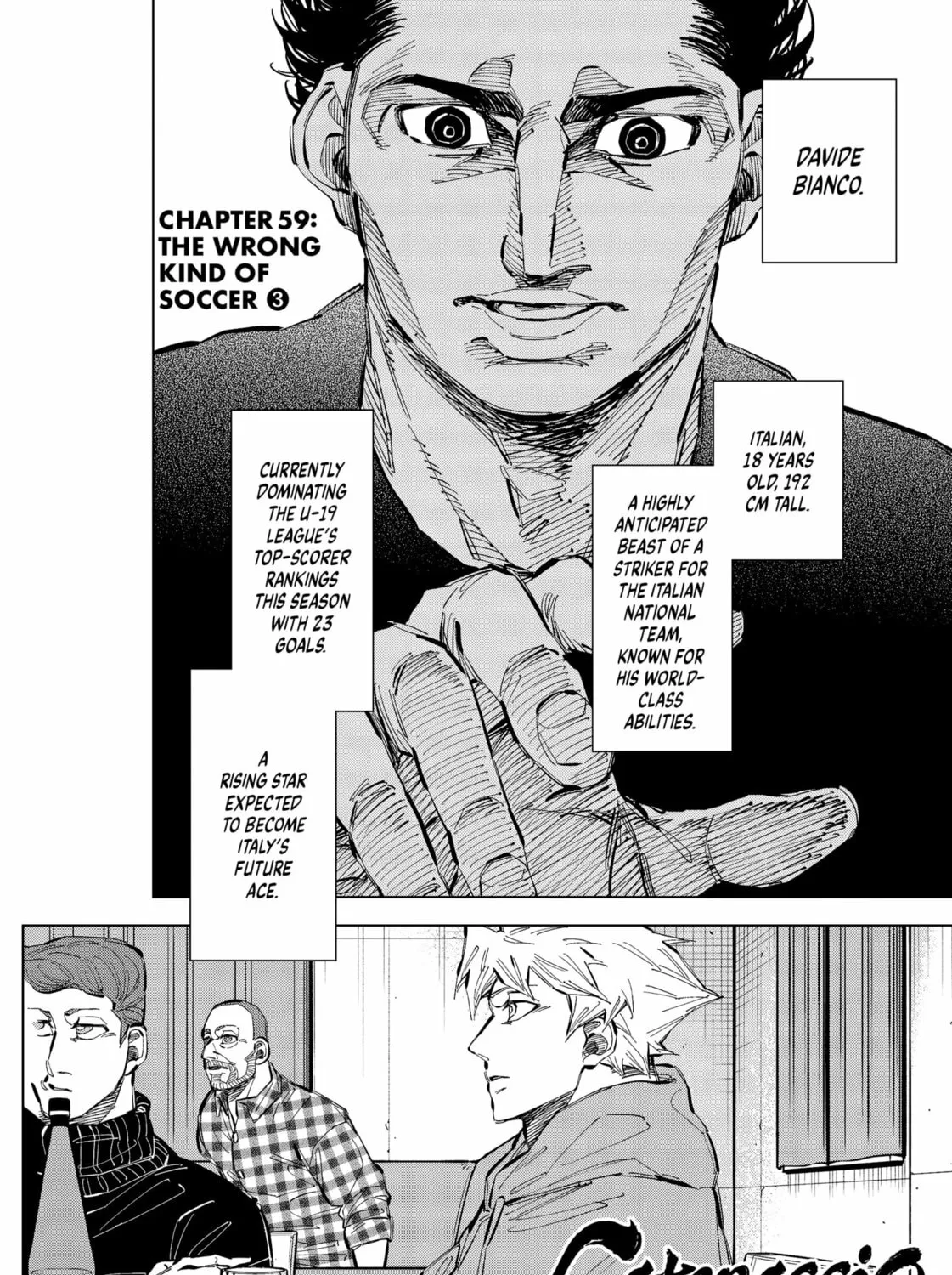 Catenaccio Chapter 59 page 1 - 