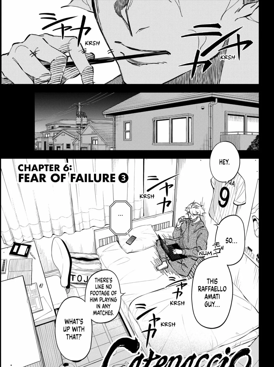 Catenaccio Chapter 6 page 1 - 