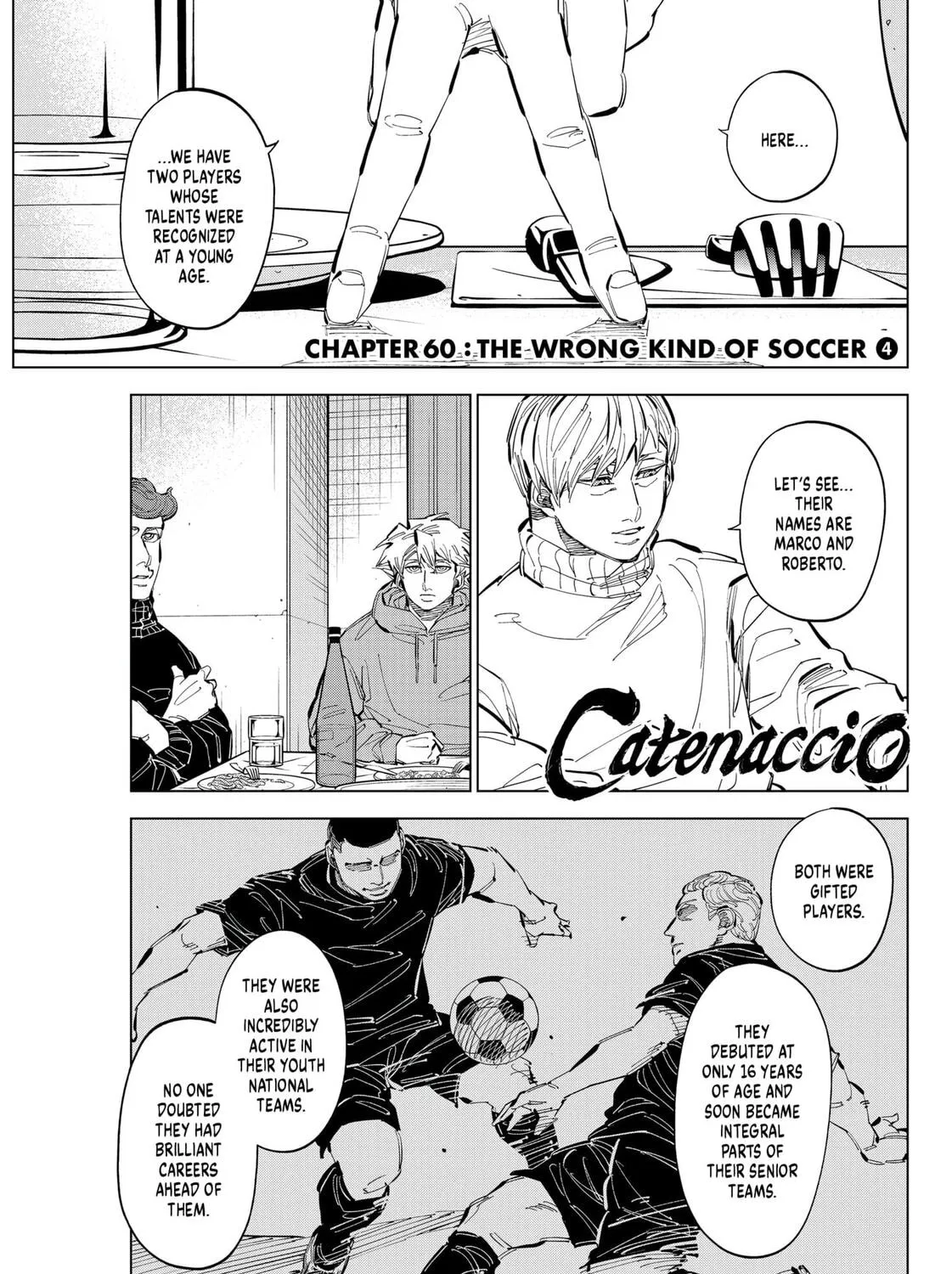 Catenaccio Chapter 60 page 1 - 