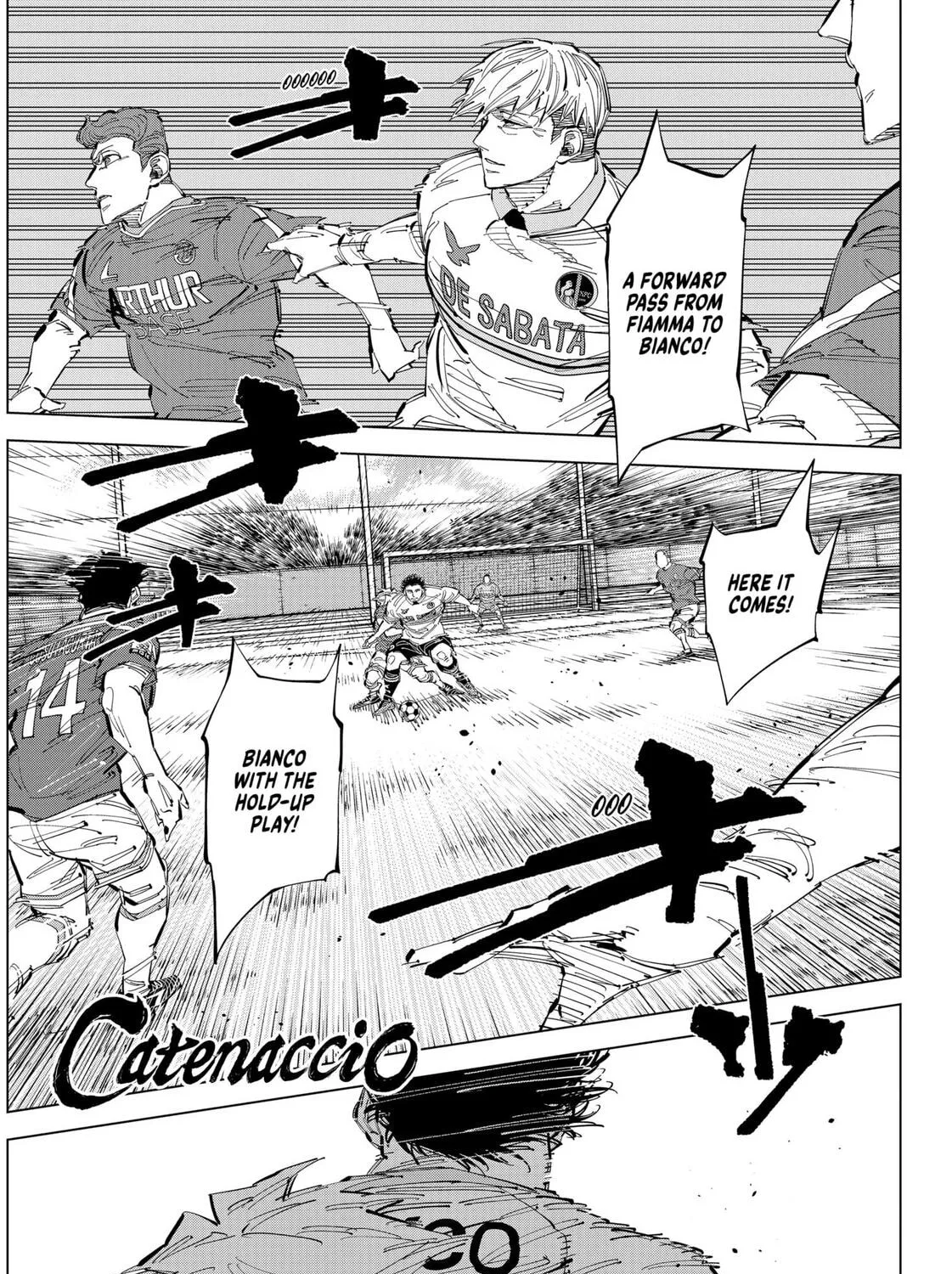 Catenaccio Chapter 62 page 1 - 