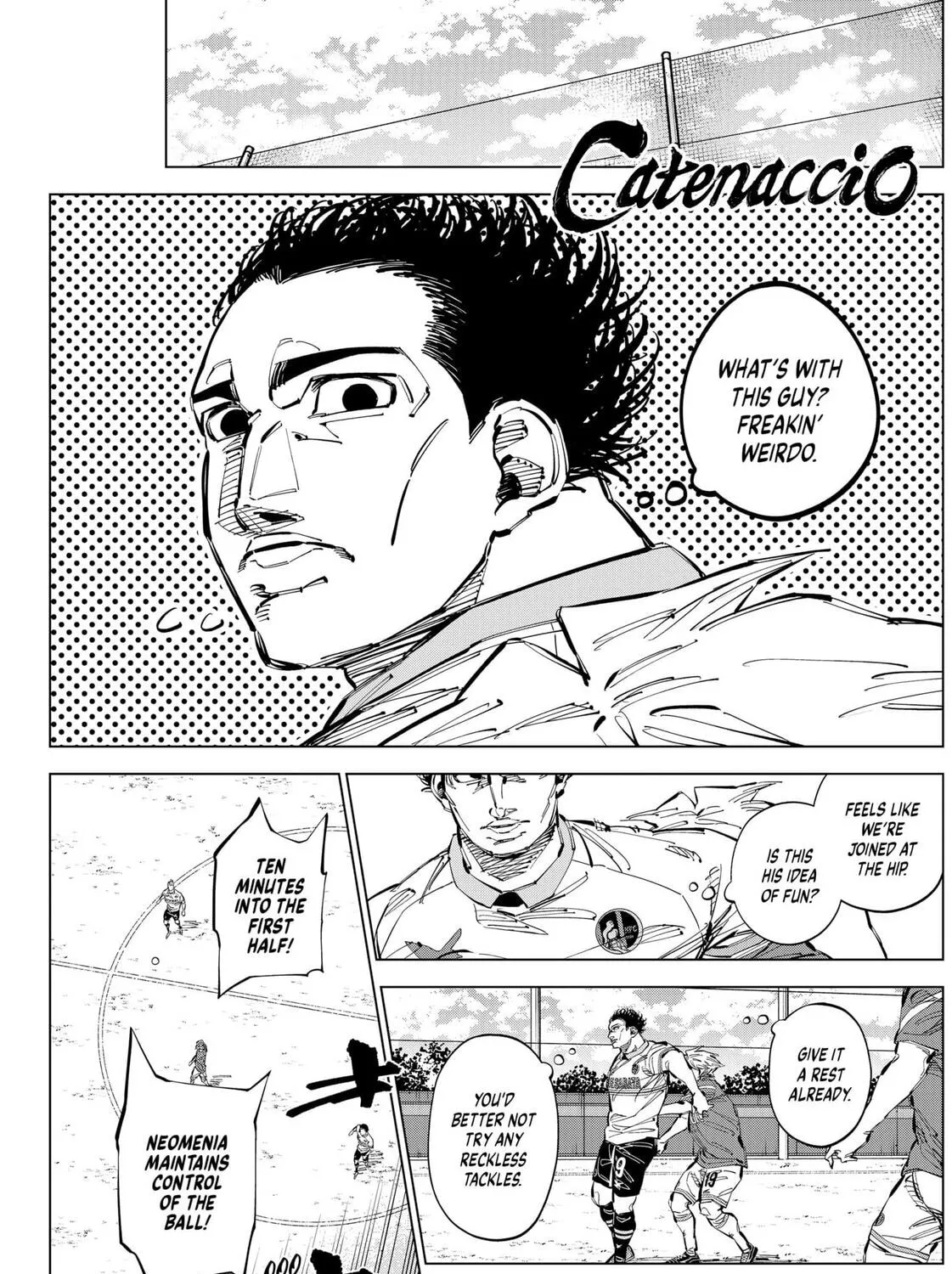Catenaccio Chapter 63 page 1 - 