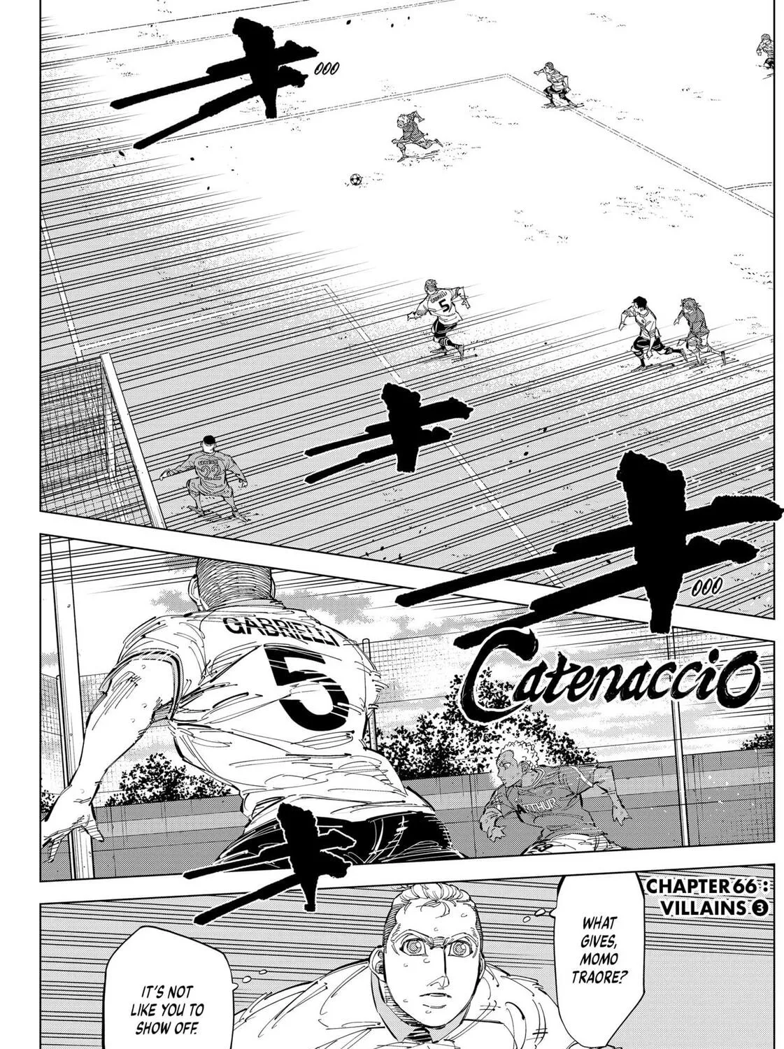 Catenaccio Chapter 66 page 1 - 