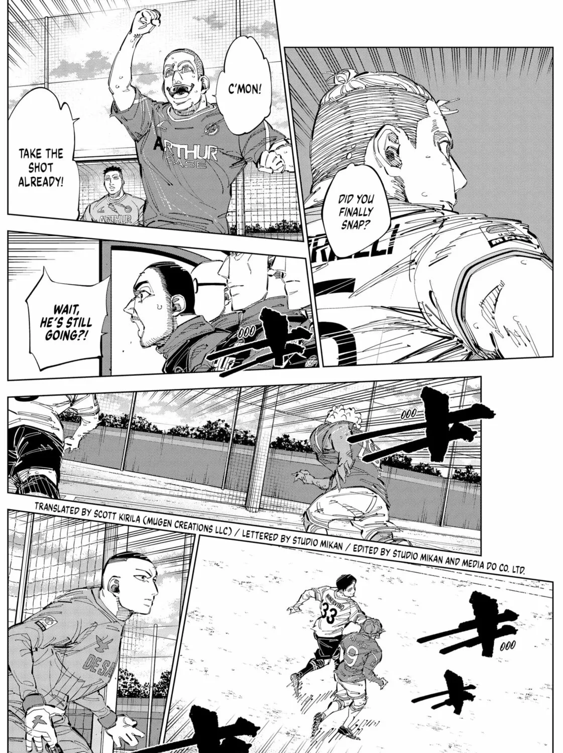 Catenaccio Chapter 66 page 3 - 