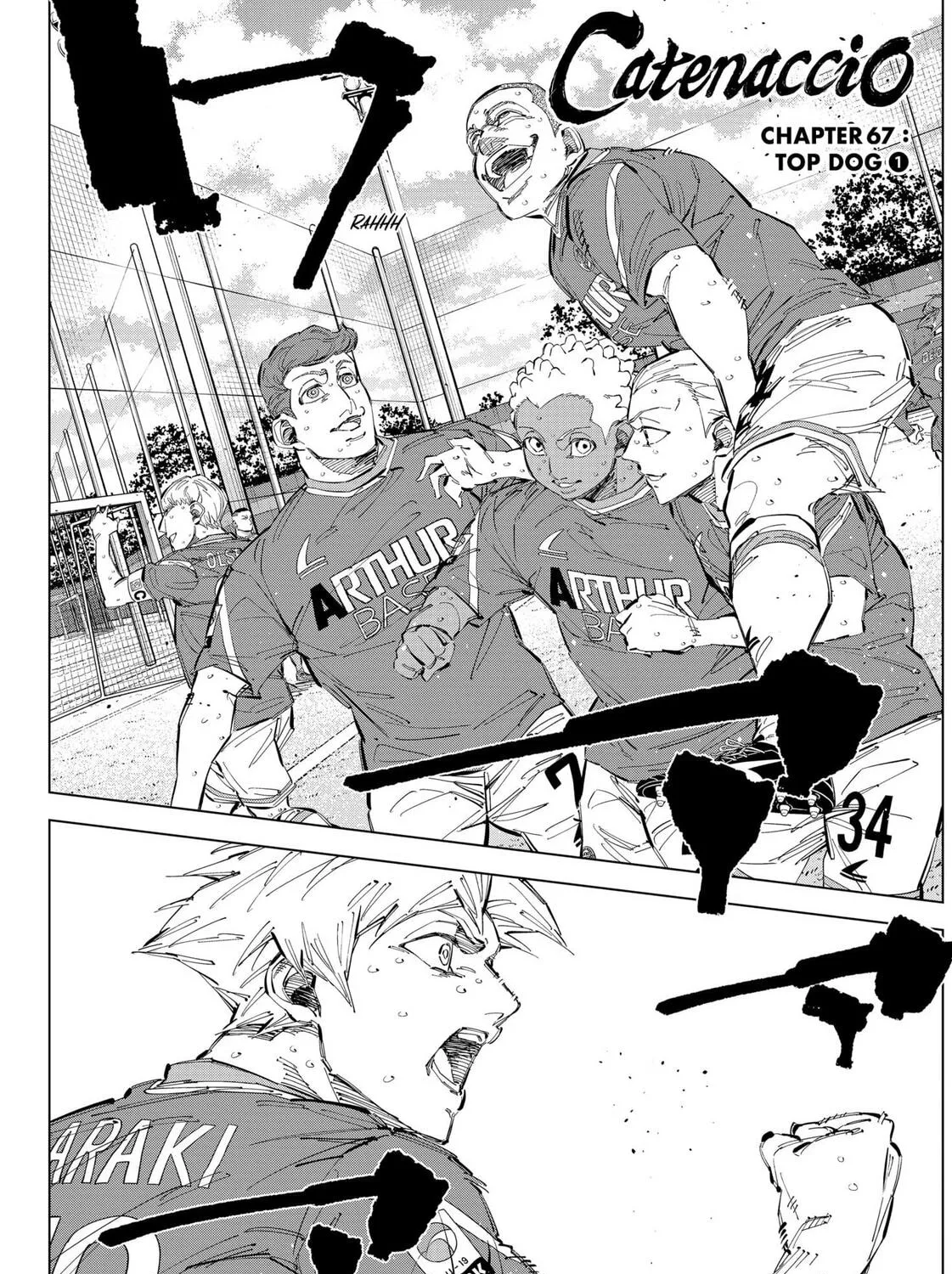 Catenaccio Chapter 67 page 1 - 