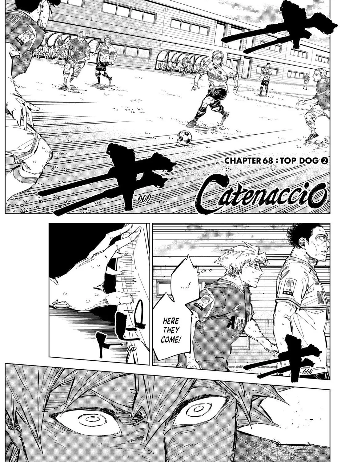 Catenaccio Chapter 68 page 1 - 