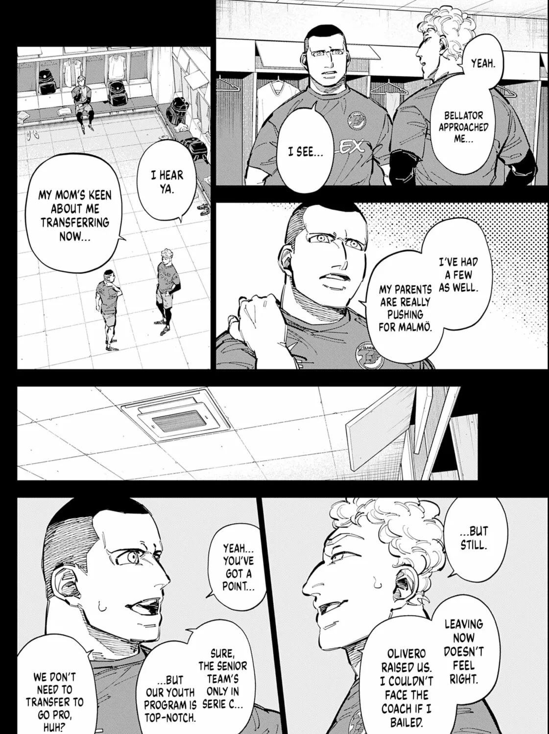 Catenaccio Chapter 72 page 7 - 