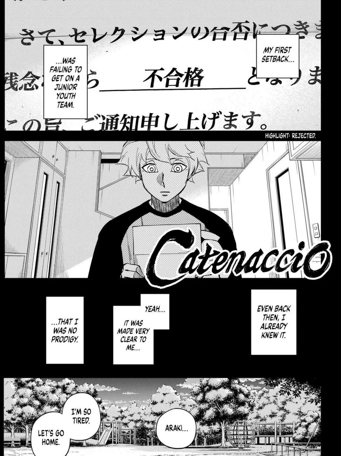 Catenaccio Chapter 8 page 1 - 