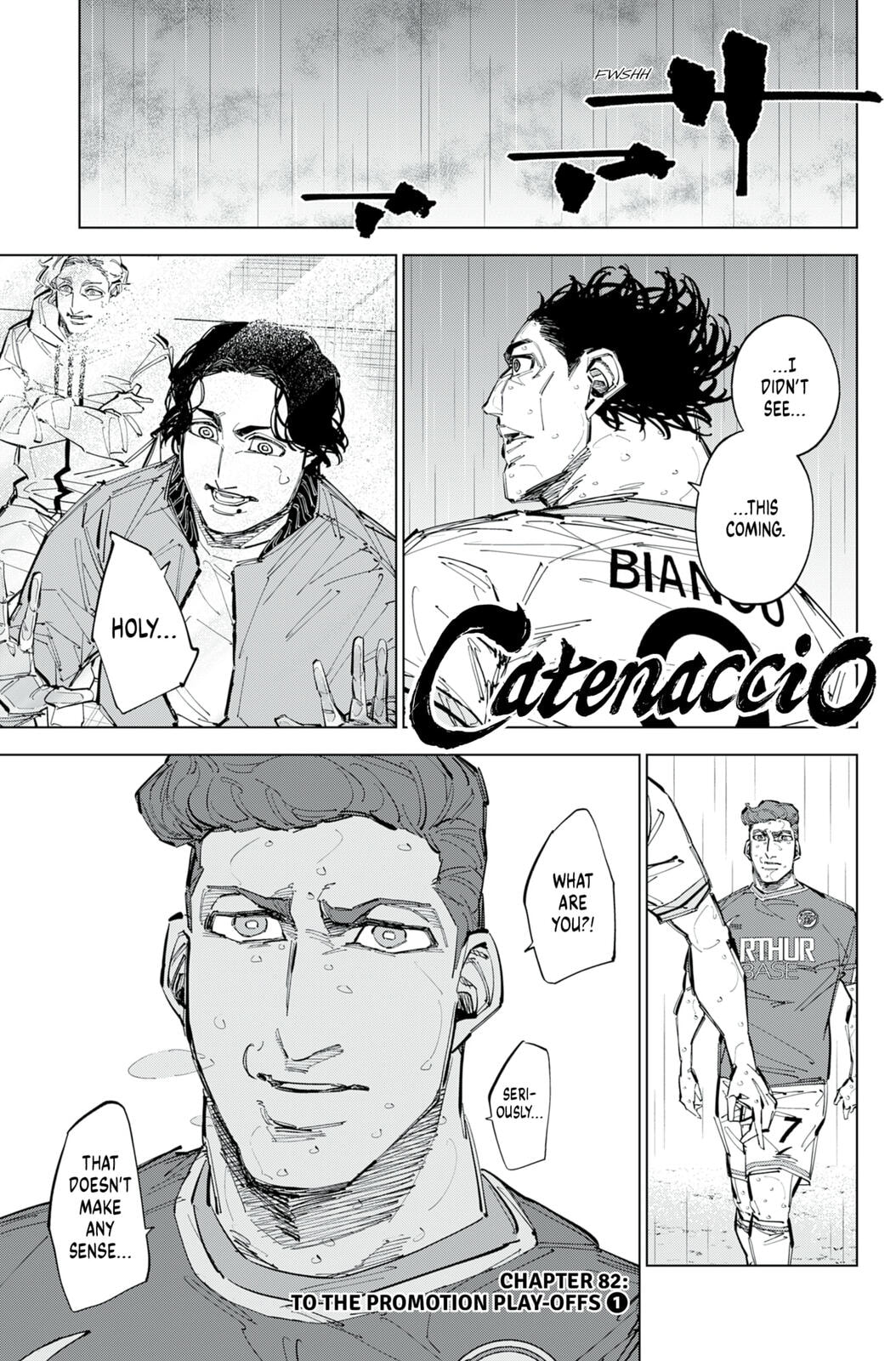 Catenaccio Chapter 82 page 1 - 