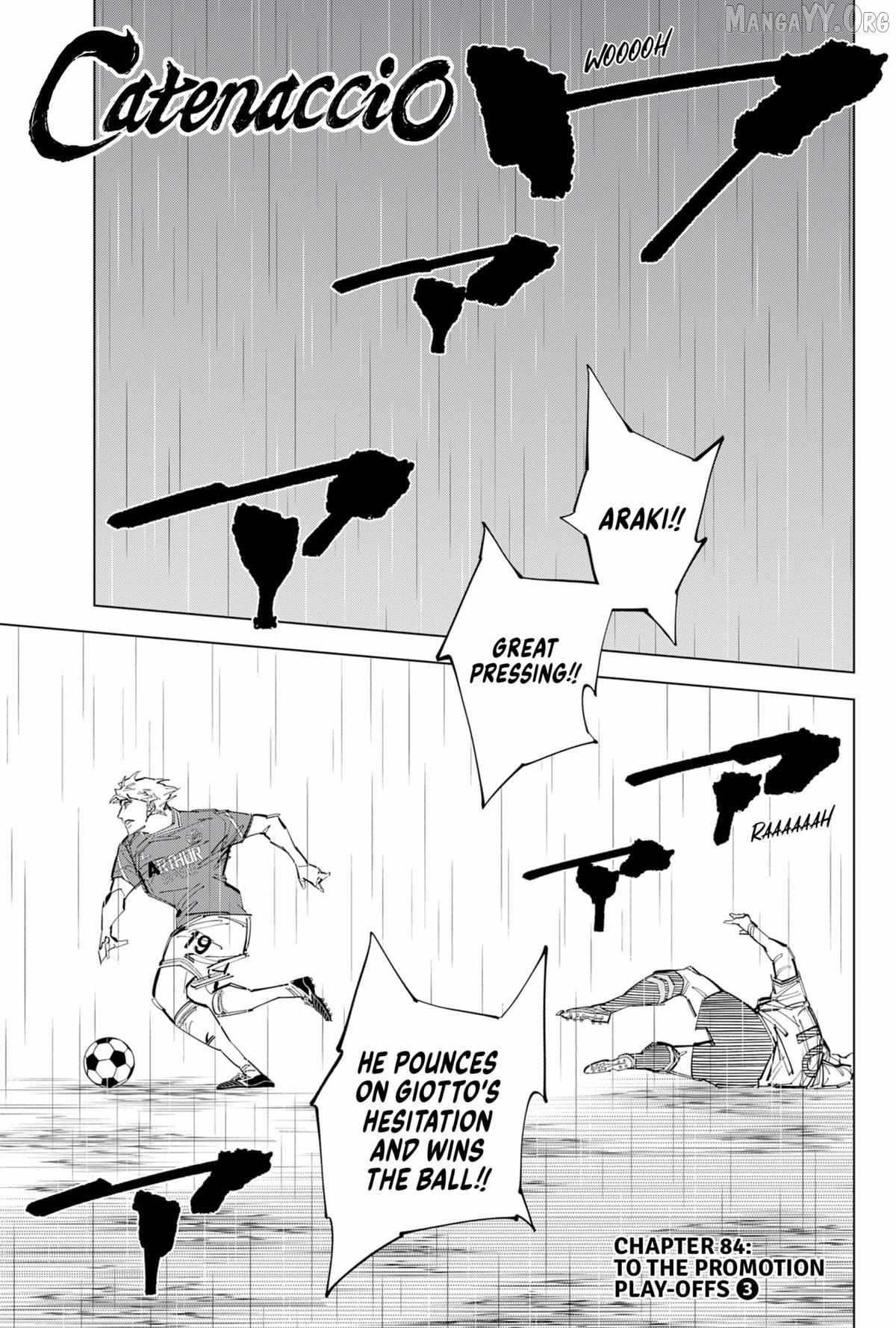 Catenaccio Chapter 84 page 1 - 