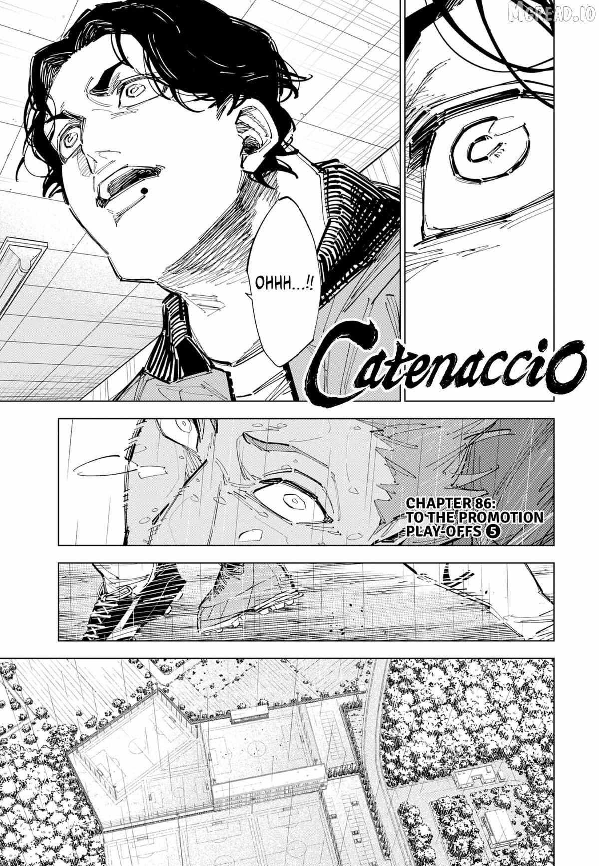 Catenaccio Chapter 86 page 1 - 