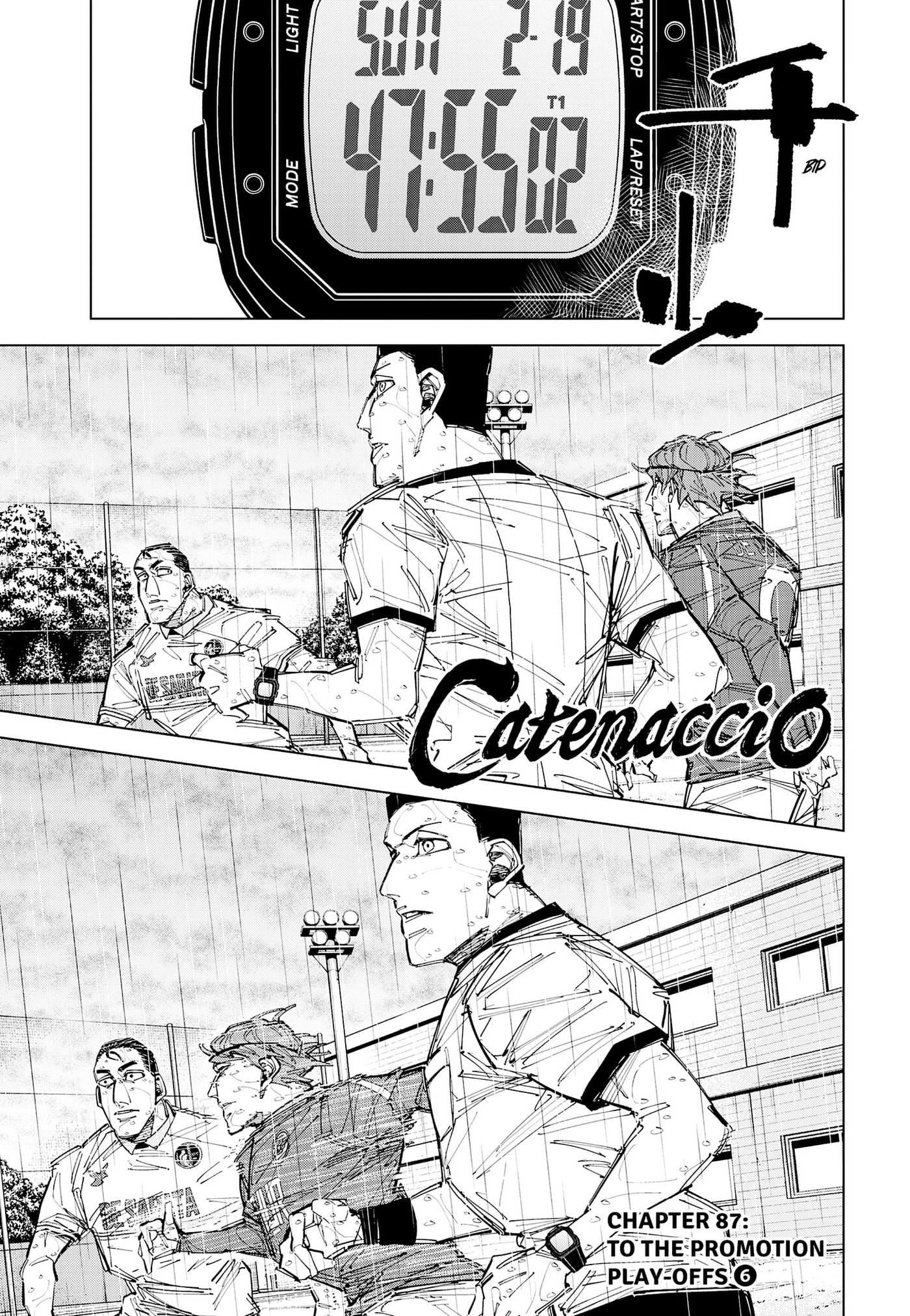 Catenaccio Chapter 87 page 1 - 