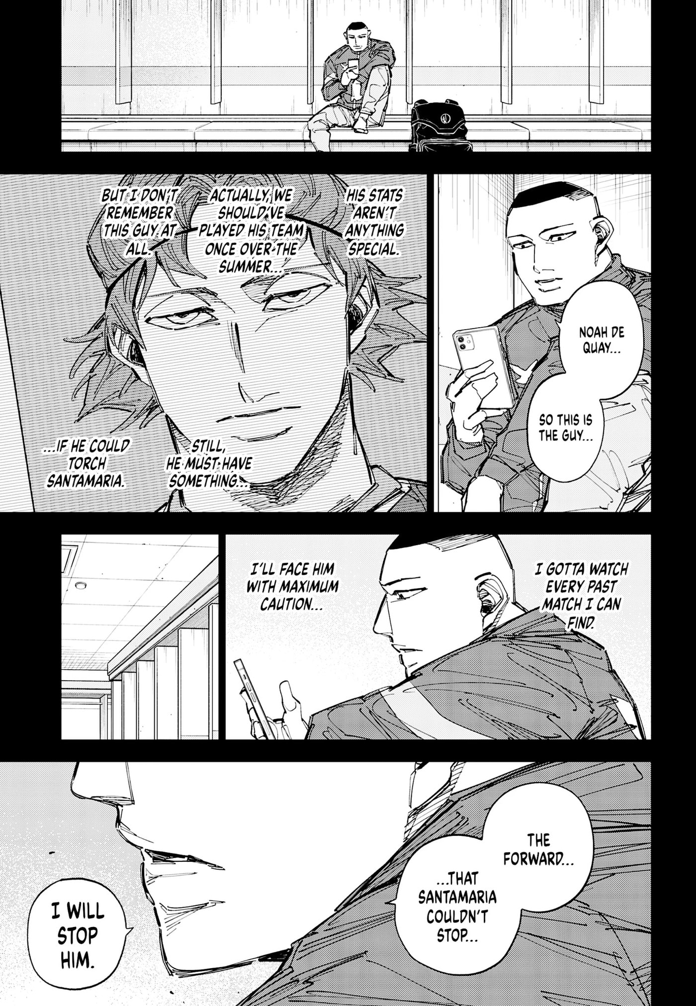 Catenaccio Chapter 87 page 17 - 