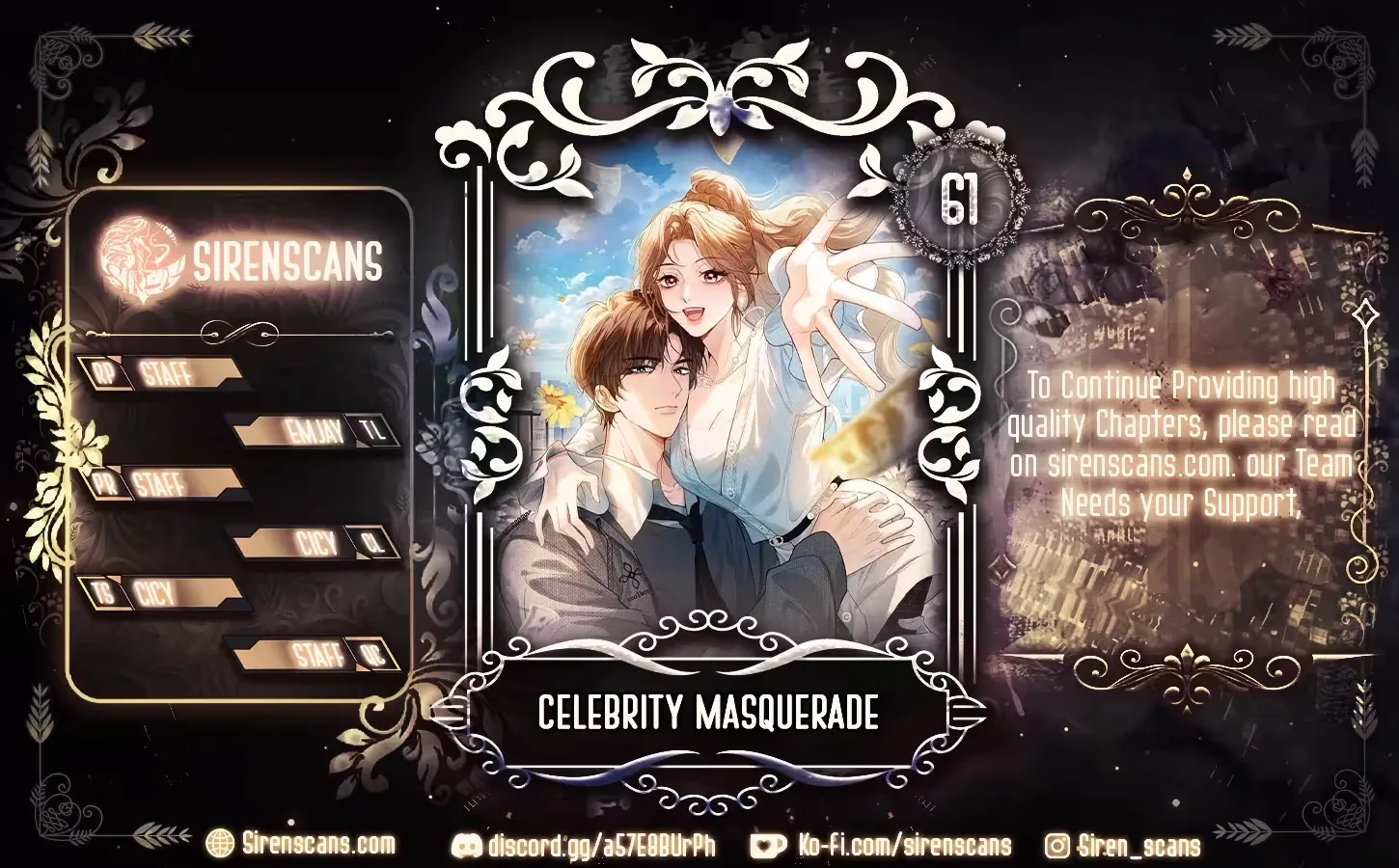 Celebrity Masquerade Chapter 61 page 1 - 