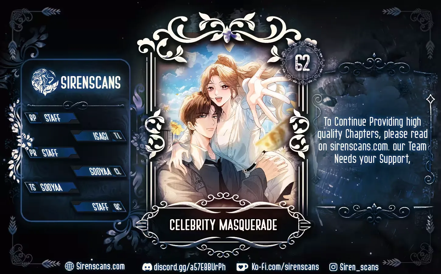 Celebrity Masquerade Chapter 62 page 1 - 