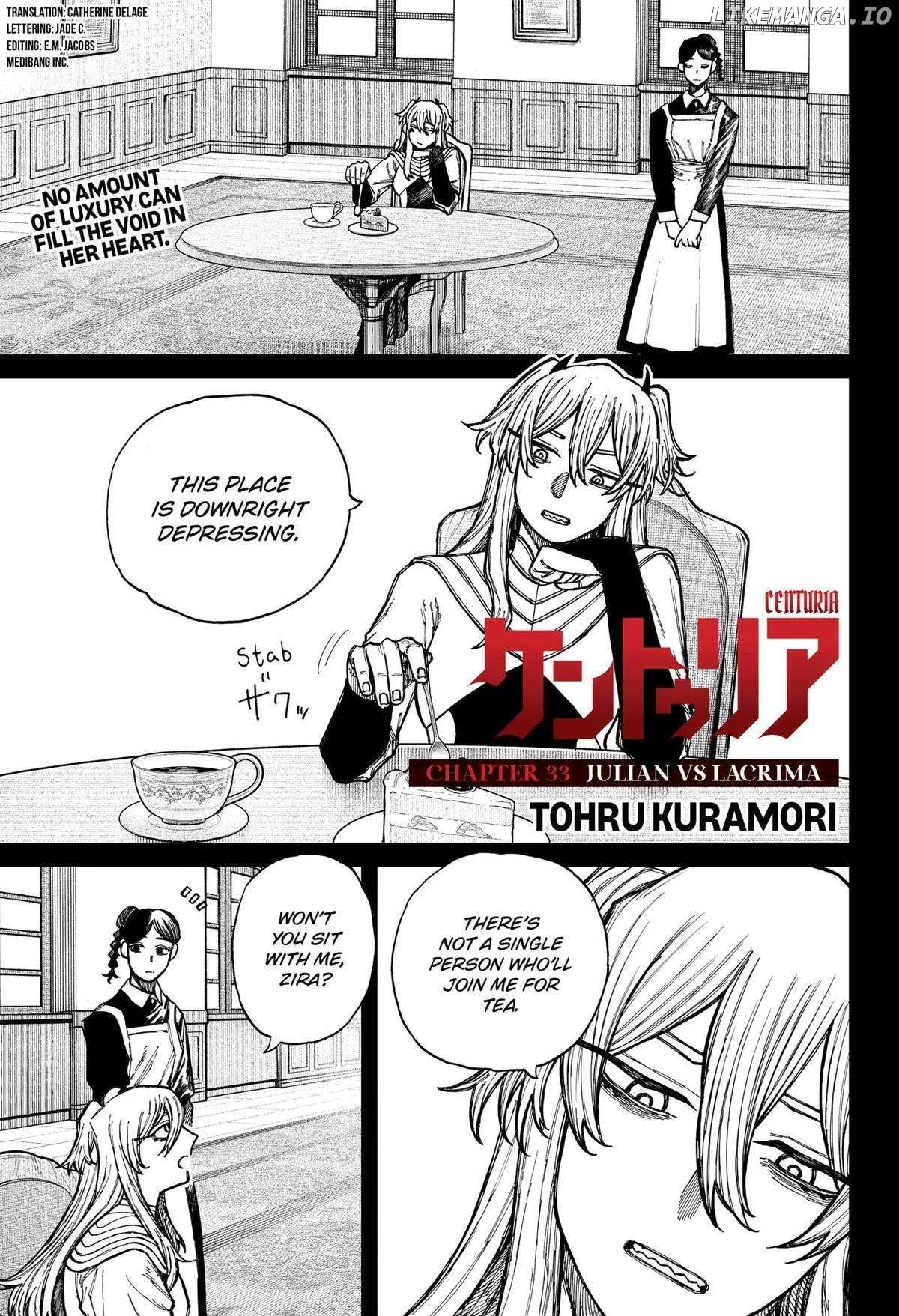 Centuria  Manga Chapter 33 page 1 - 