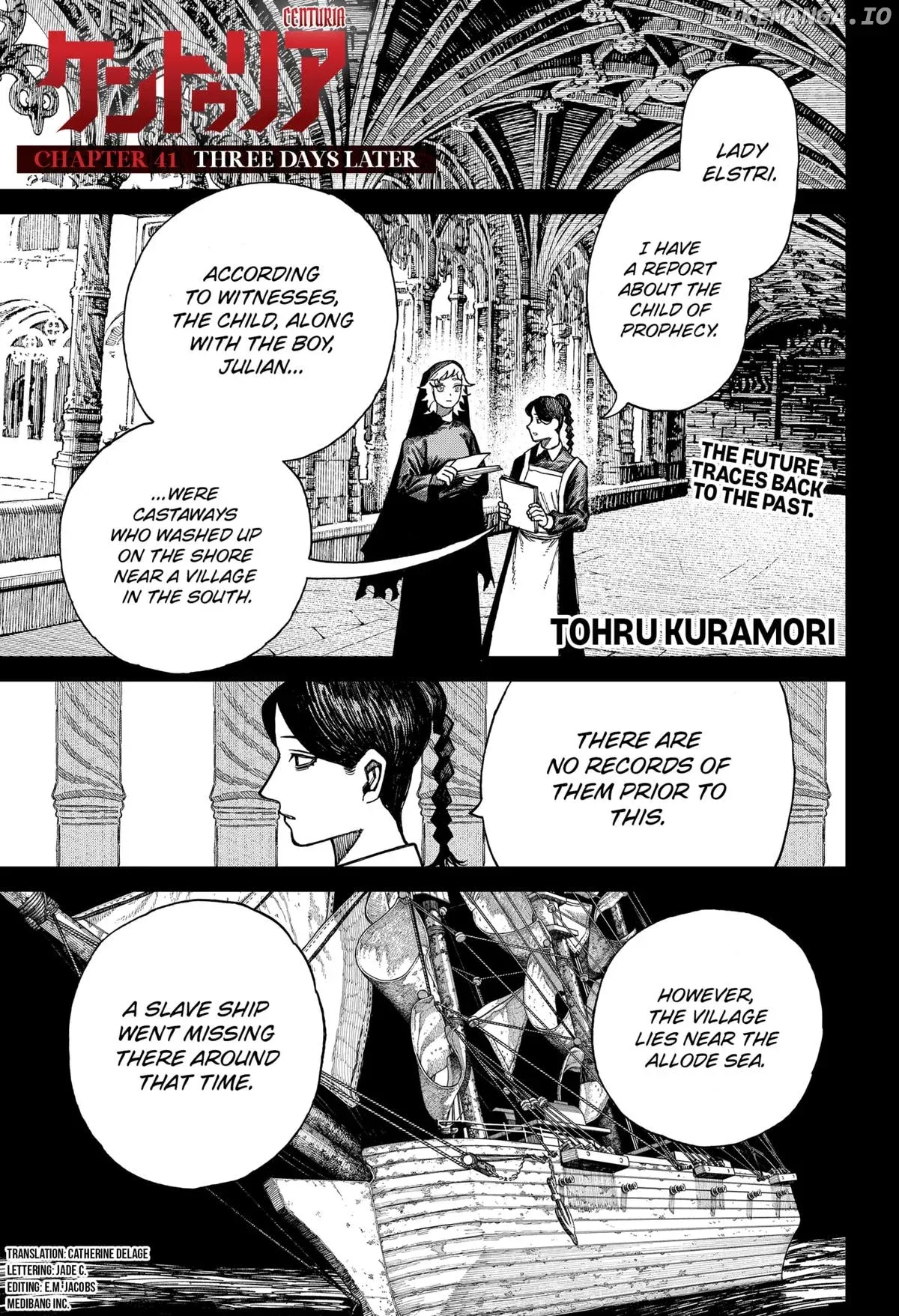 Centuria  Manga Chapter 41 page 1 - 