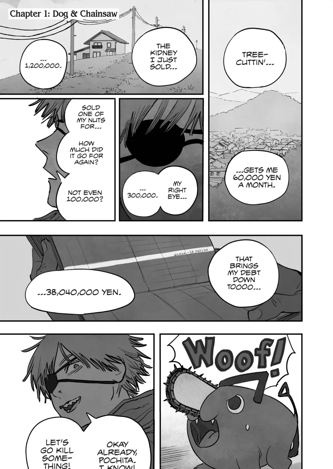 Chainsaw Man Chapter 1 page 1 - 