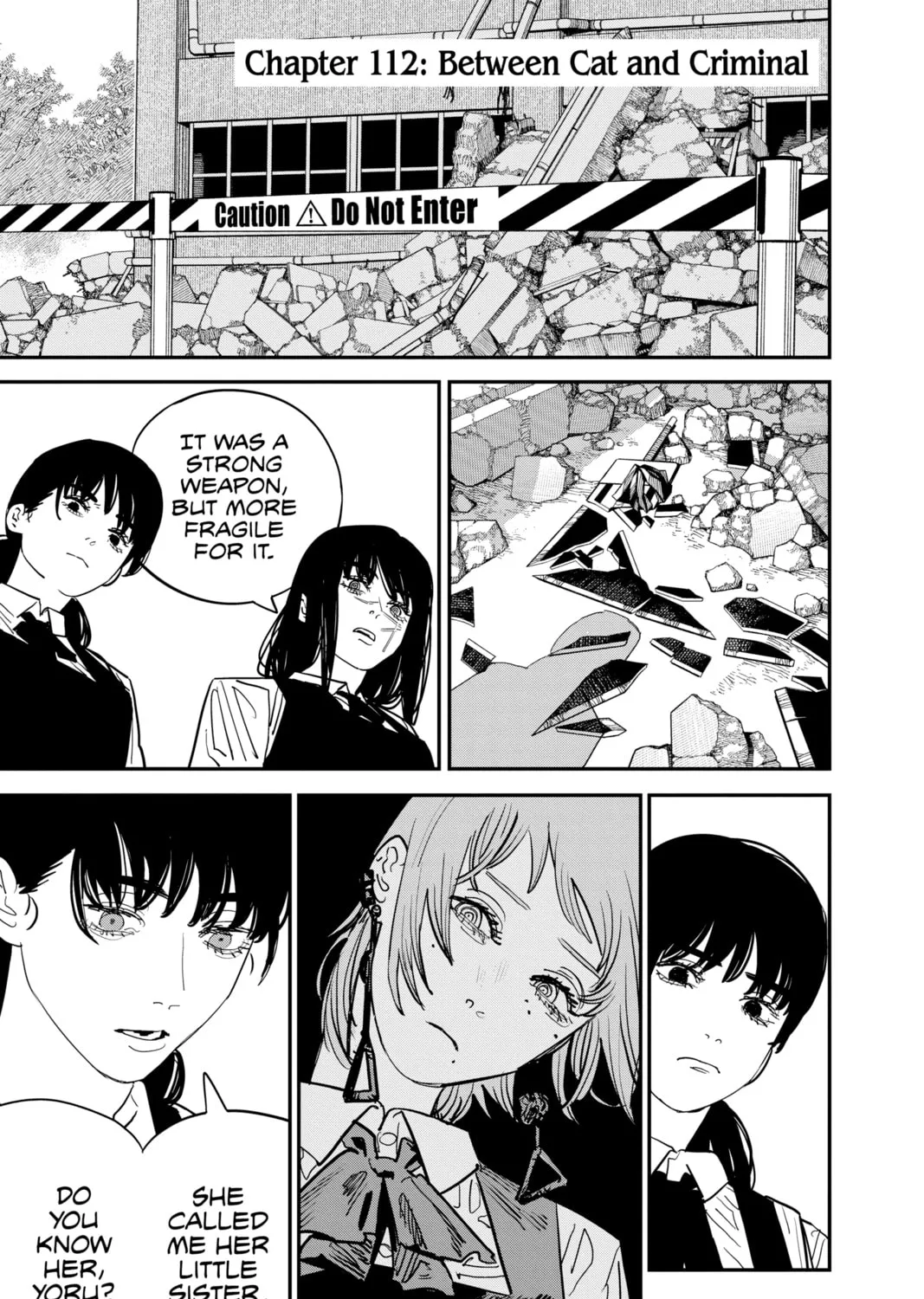 Chainsaw Man Chapter 112 page 1 - 