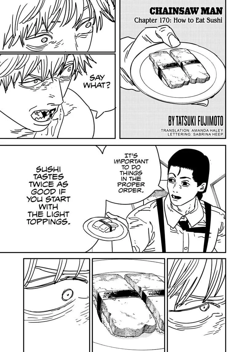 Chainsaw Man Chapter 170 page 1 - 