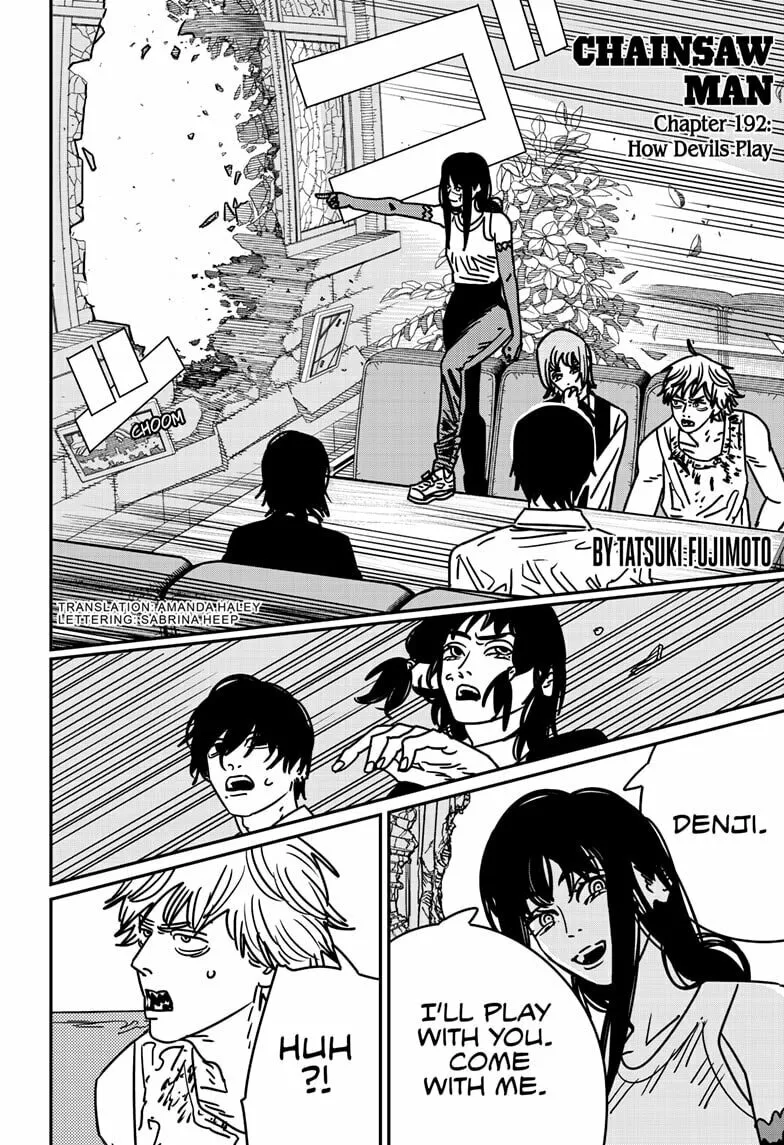 Chainsaw Man Chapter 192 page 1 - 