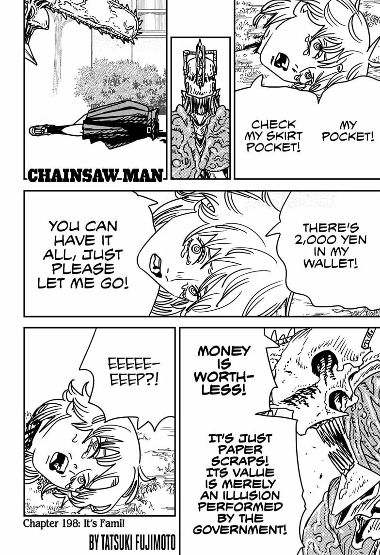 Chainsaw Man Chapter 198 page 1 - 