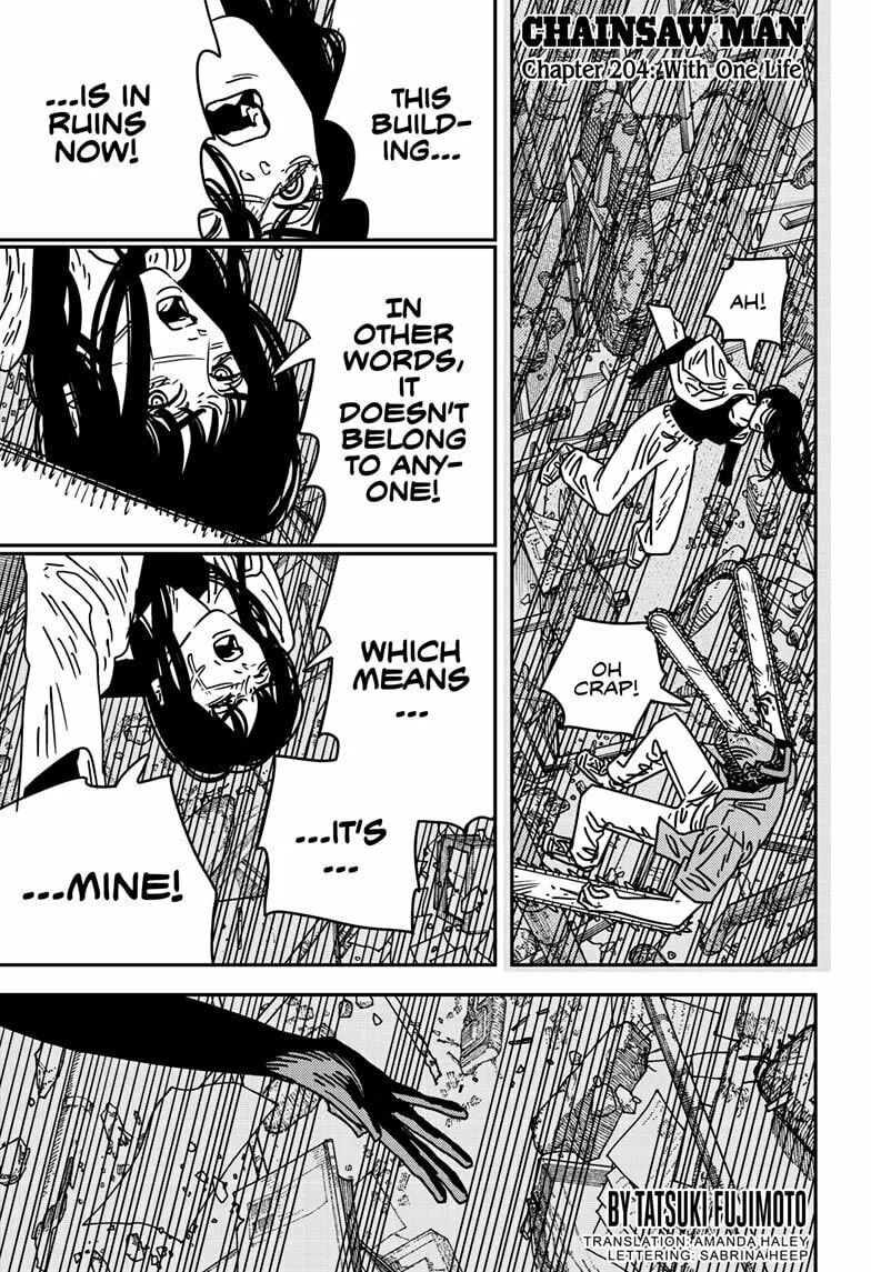 Chainsaw Man Chapter 204 page 1 - 