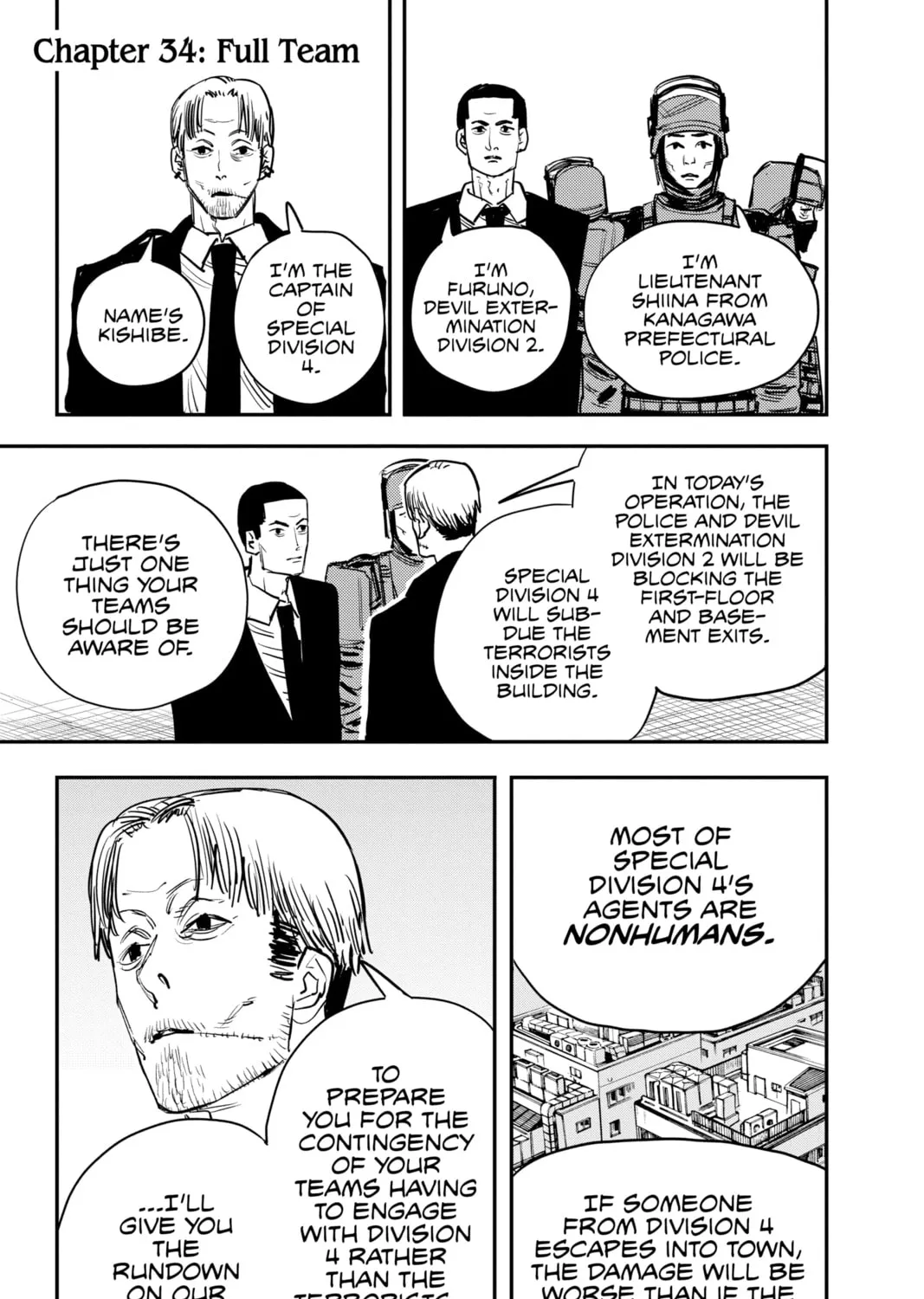 Chainsaw Man Chapter 34 page 1 - 