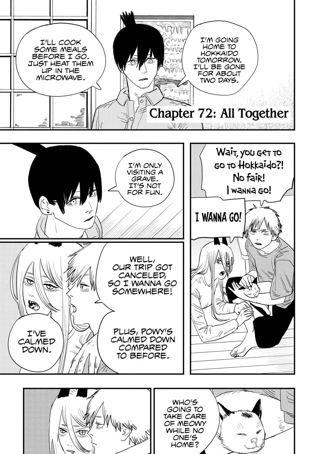 Chainsaw Man Chapter 72 page 1 - 