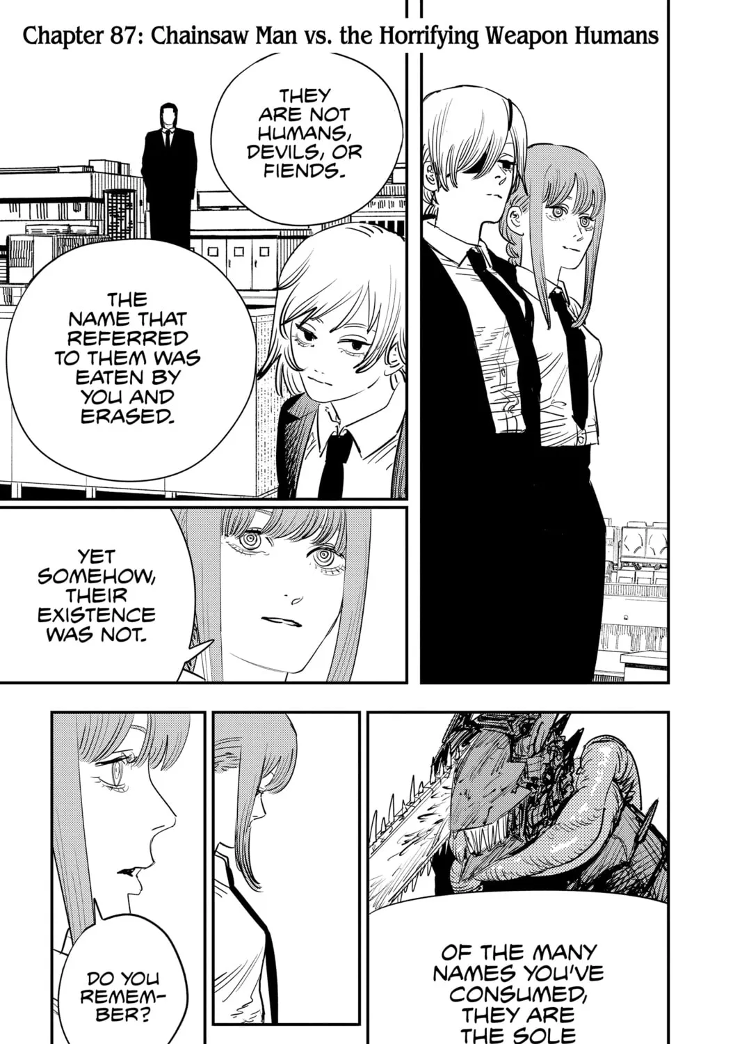 Chainsaw Man Chapter 87 page 1 - 